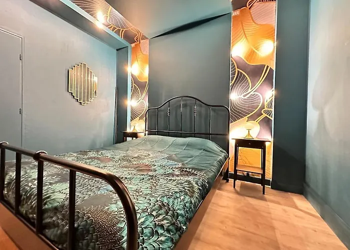 Gatsby Confortable Jacuzzi & Terrasse Lägenhet *